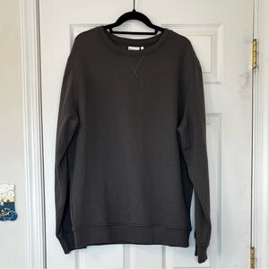 Richer Poorer Cotton Blend Recycled Fleece Crewneck Sweatshirt